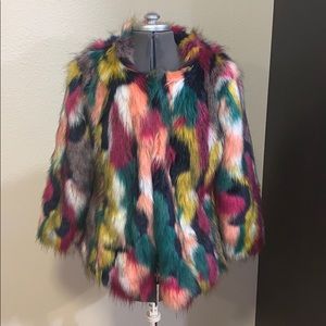 Faux Fur Coat